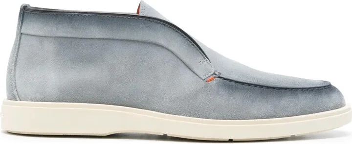 Gradient Suede Desert Boots
