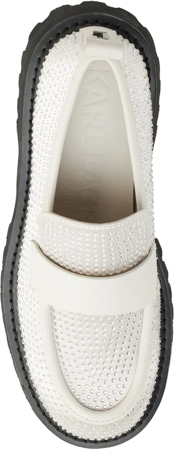 Grady Crystal Lug Sole Loafer - Image 4