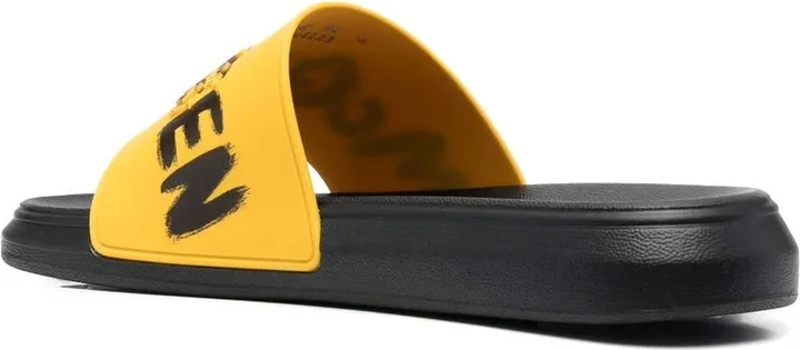 Graffiti-Logo Slip-On Slides - Image 3