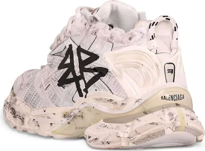 Graffiti-Print Sneakers - Image 3
