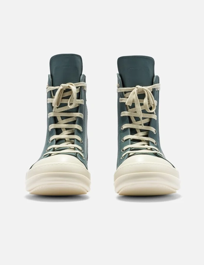 Grain Calf Leather Sneakers - Image 3