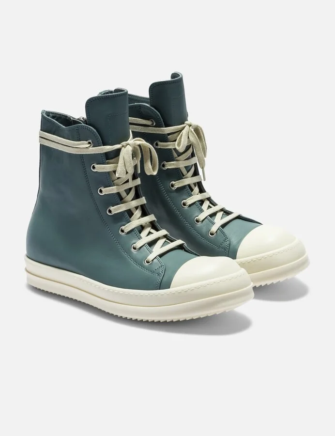 Grain Calf Leather Sneakers - Image 5