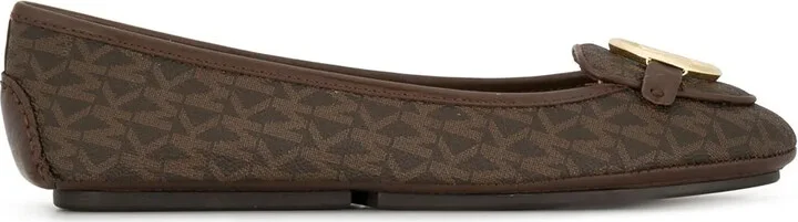 Grained Ballerina Flats
