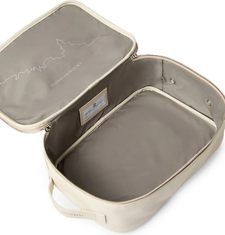 Grained Calfskin Shoe Organizer - Panama - Image 4