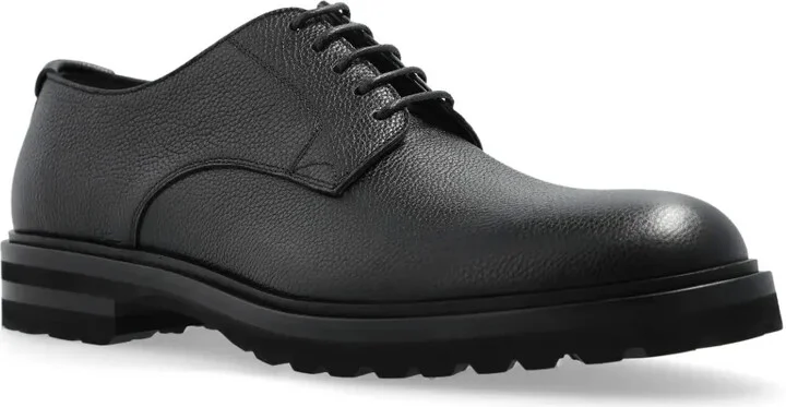 Grained Derby Shoes - Image 2