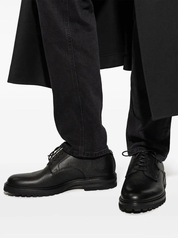 Grained Derby Shoes - Image 5