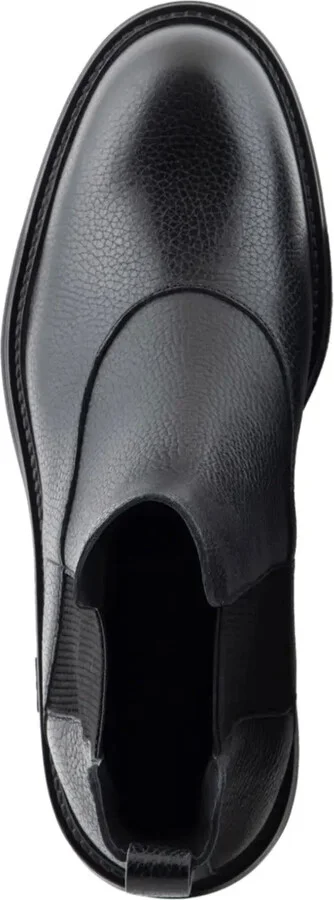 Grained Leather Ankle Boots - Image 3