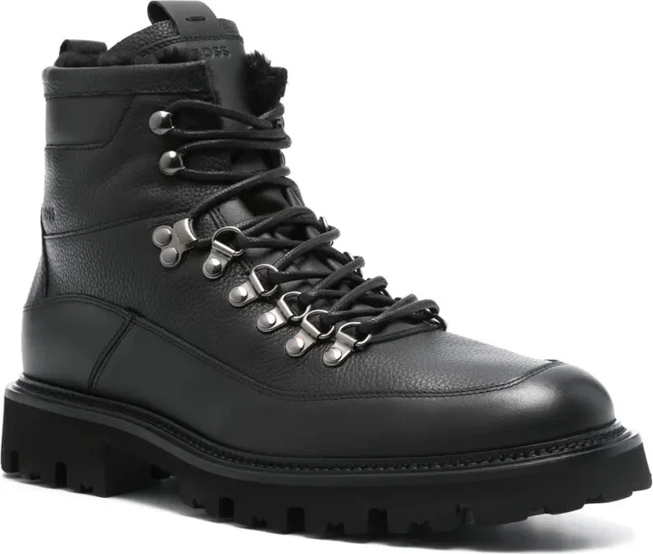 Grained Leather Boots - Image 2