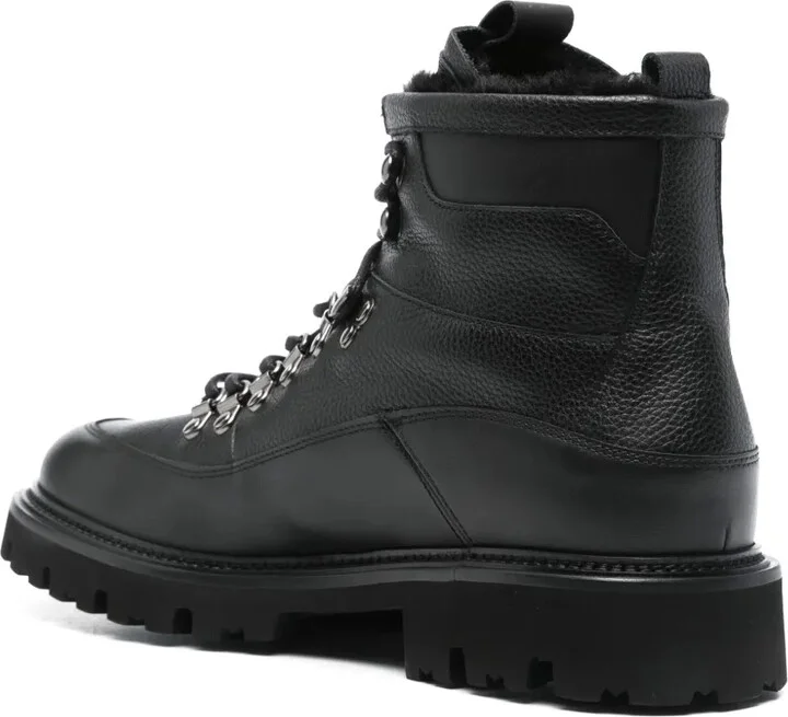 Grained Leather Boots - Image 3