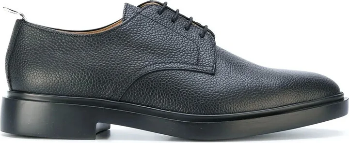 grained leather Derby shoes