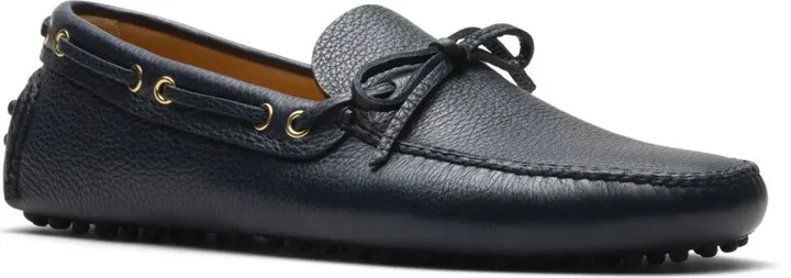 Grained-Leather Driving Shoes - Image 2