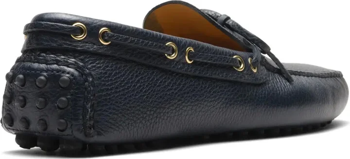 Grained-Leather Driving Shoes - Image 3