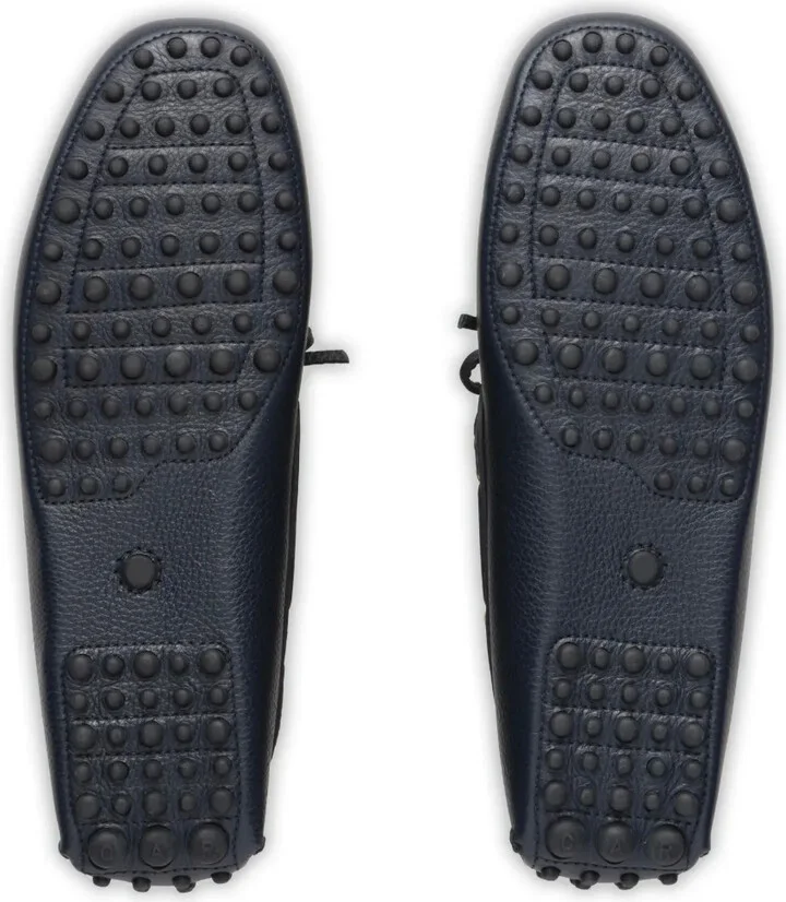 Grained-Leather Driving Shoes - Image 5