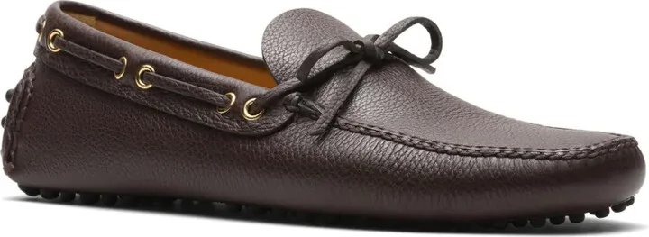 Grained-Leather Driving Shoes - Image 2