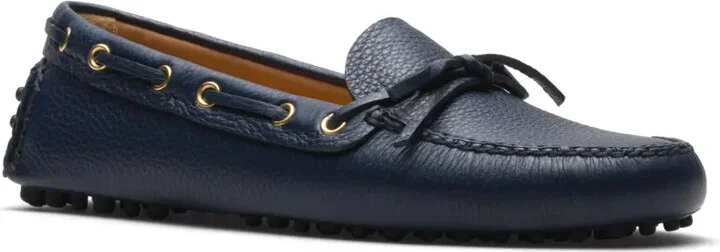 Grained-Leather Driving Shoes - Image 2