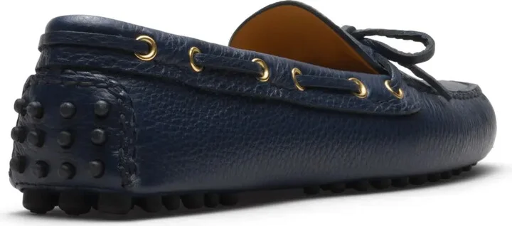 Grained-Leather Driving Shoes - Image 3