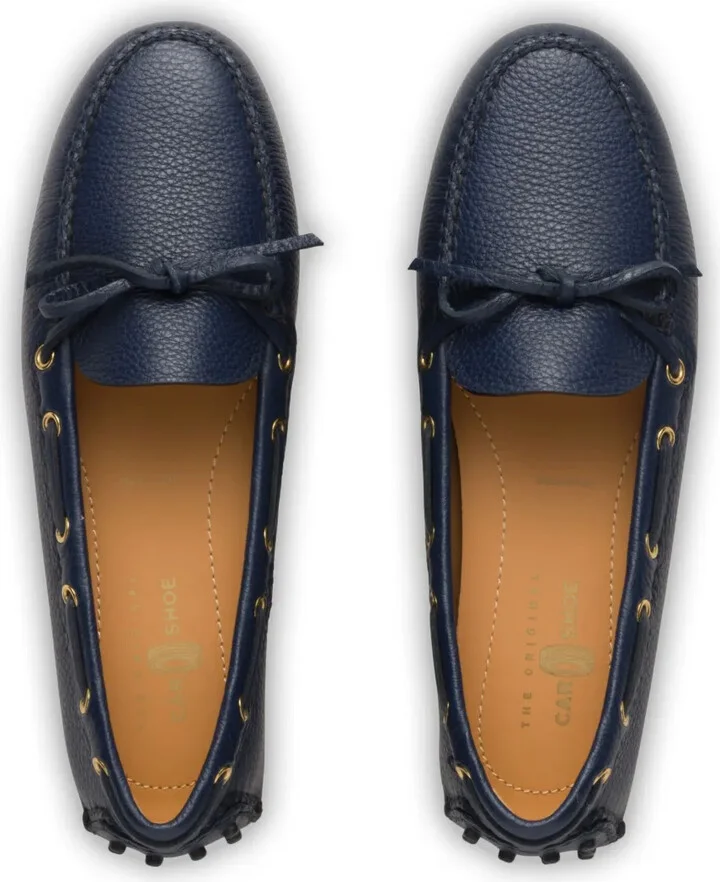 Grained-Leather Driving Shoes - Image 4