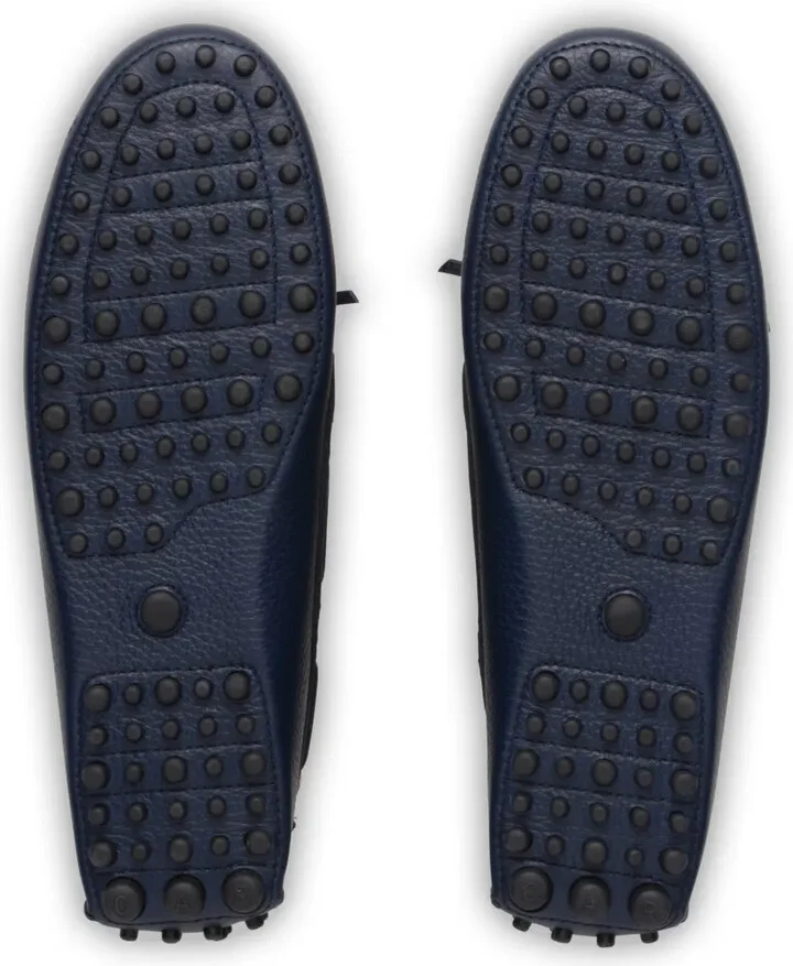 Grained-Leather Driving Shoes - Image 5