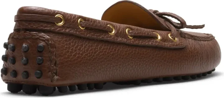 Grained-Leather Driving Shoes - Image 3
