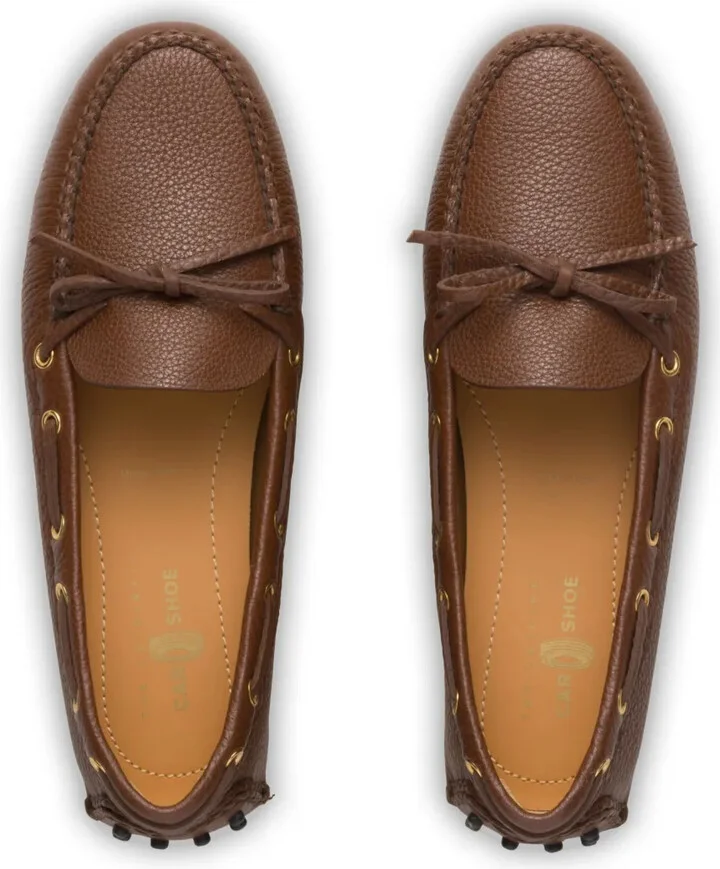 Grained-Leather Driving Shoes - Image 4