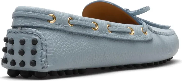 Grained-Leather Driving Shoes - Image 3