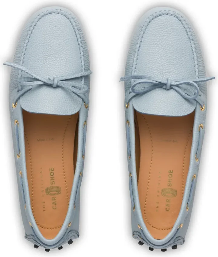 Grained-Leather Driving Shoes - Image 4