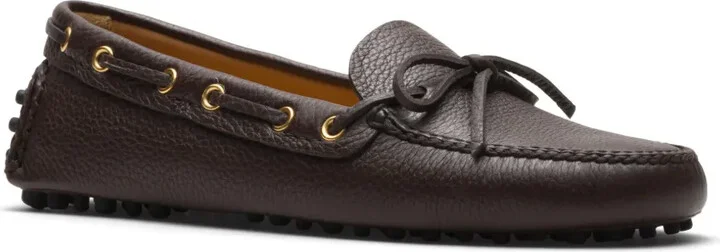 Grained-Leather Driving Shoes - Image 2