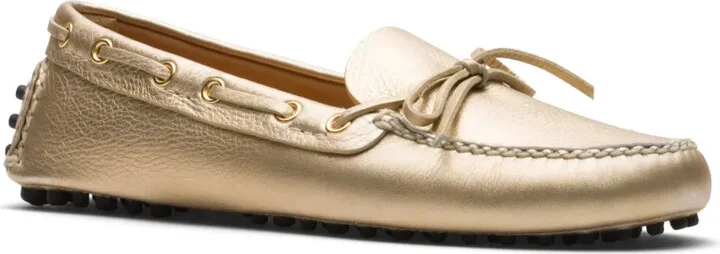 Grained-Leather Driving Shoes - Image 2