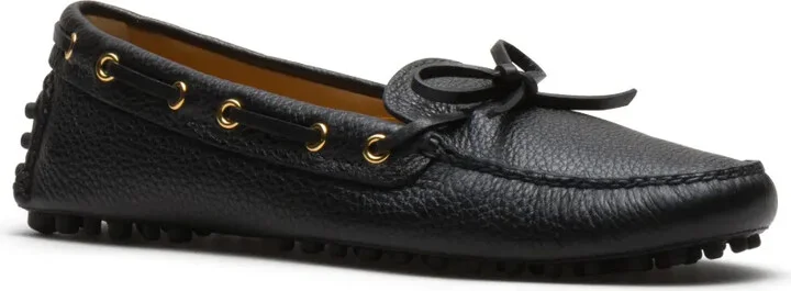 Grained-Leather Driving Shoes - Image 2