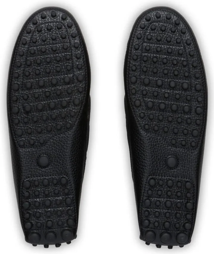 Grained-Leather Driving Shoes - Image 5