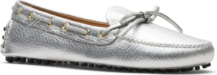 Grained-Leather Driving Shoes - Image 2