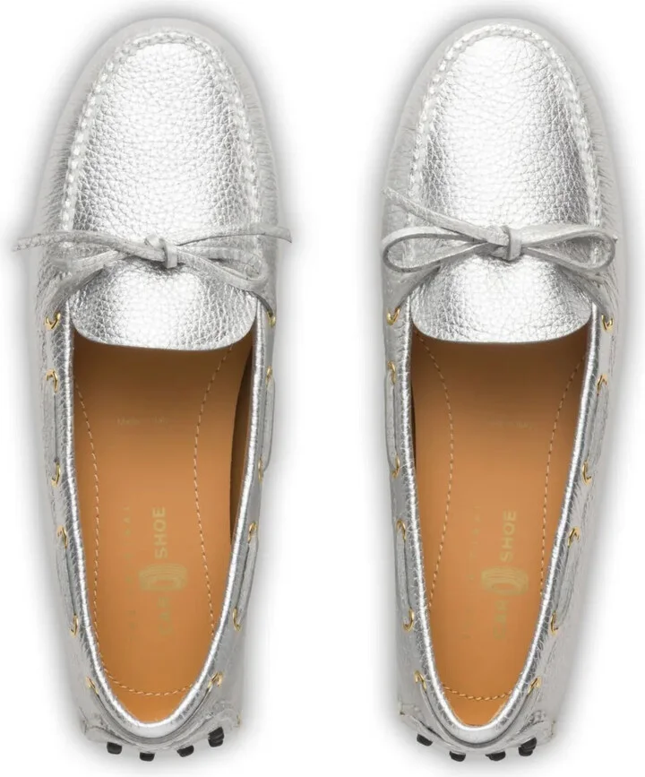 Grained-Leather Driving Shoes - Image 4