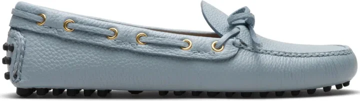 Grained-Leather Driving Shoes