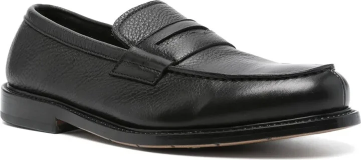 Grained Leather Loafers - Image 2