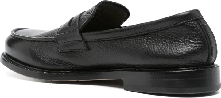 Grained Leather Loafers - Image 3