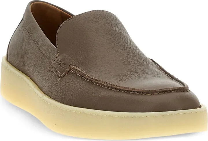 Grained-Leather Loafers - Image 2