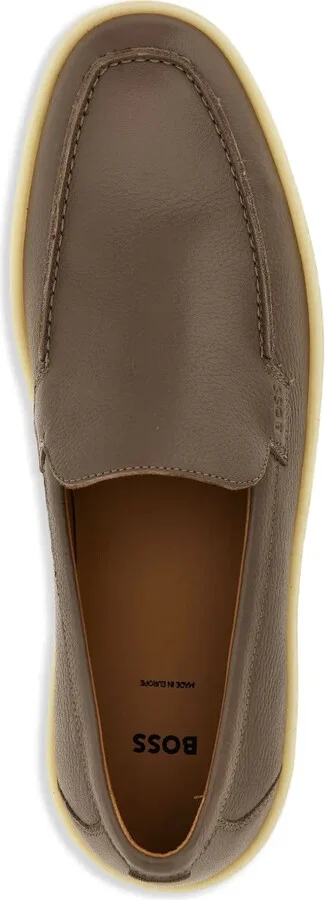 Grained-Leather Loafers - Image 4