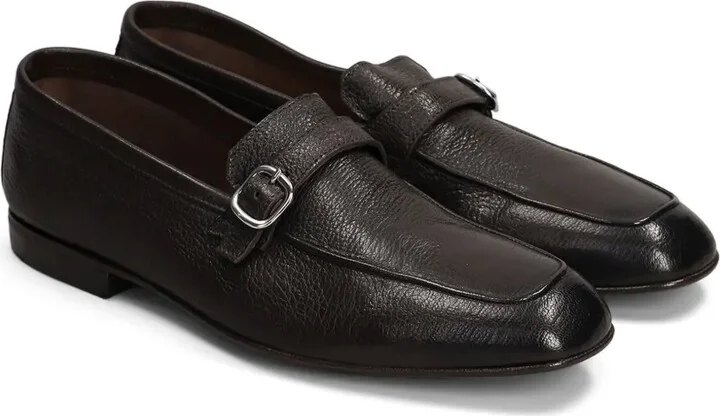 Grained-Leather Loafers - Image 2
