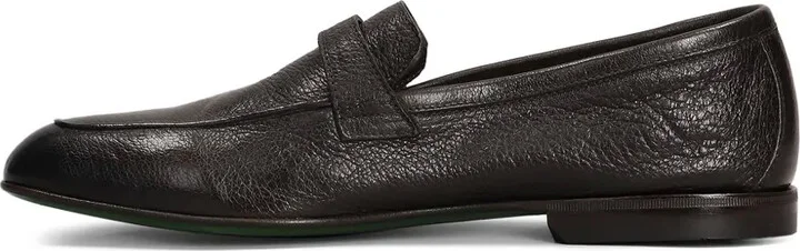 Grained-Leather Loafers - Image 3