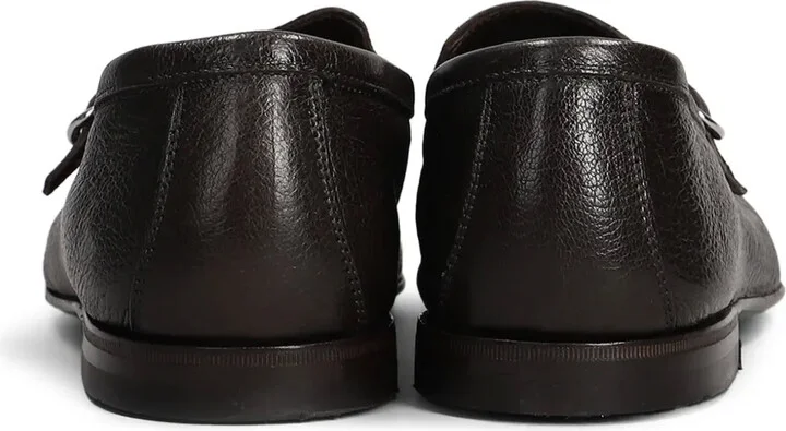 Grained-Leather Loafers - Image 4