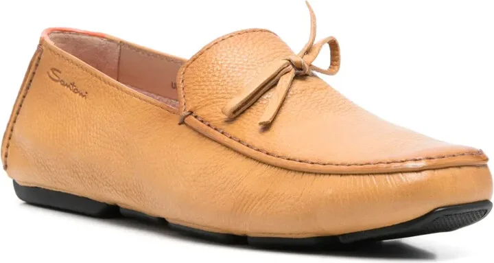 Grained-Leather Loafers - Image 2
