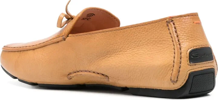 Grained-Leather Loafers - Image 3
