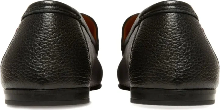 Grained-Leather Loafers - Image 3
