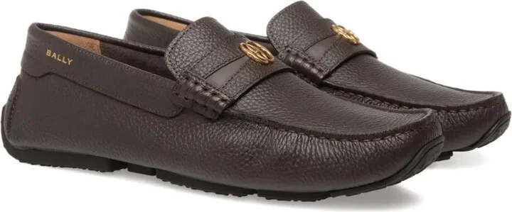 Grained Leather Loafers - Image 2