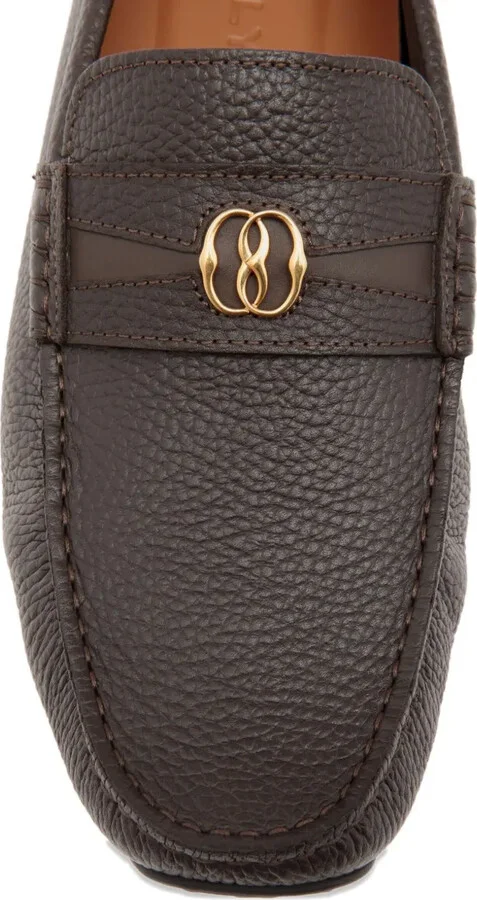 Grained Leather Loafers - Image 4