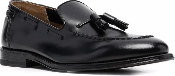 Grained Leather Loafers - Image 2