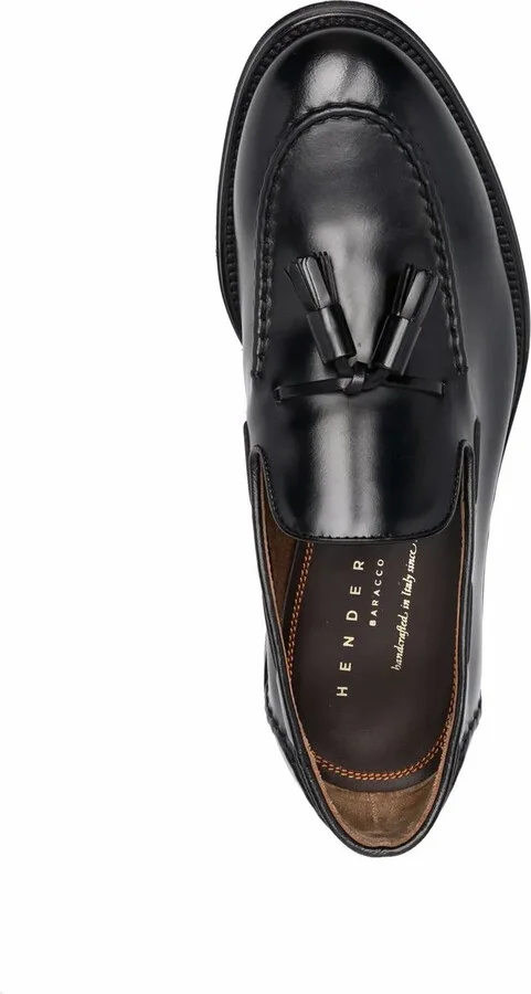 Grained Leather Loafers - Image 4