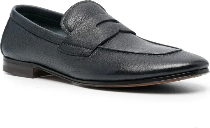 Grained Leather Loafers - Image 2
