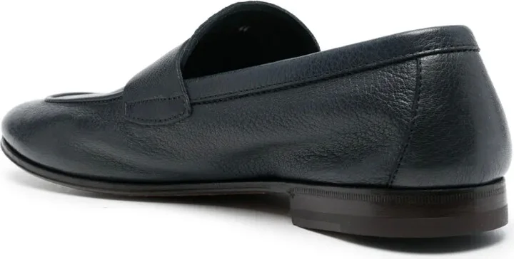 Grained Leather Loafers - Image 3