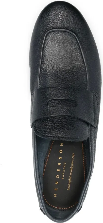 Grained Leather Loafers - Image 4